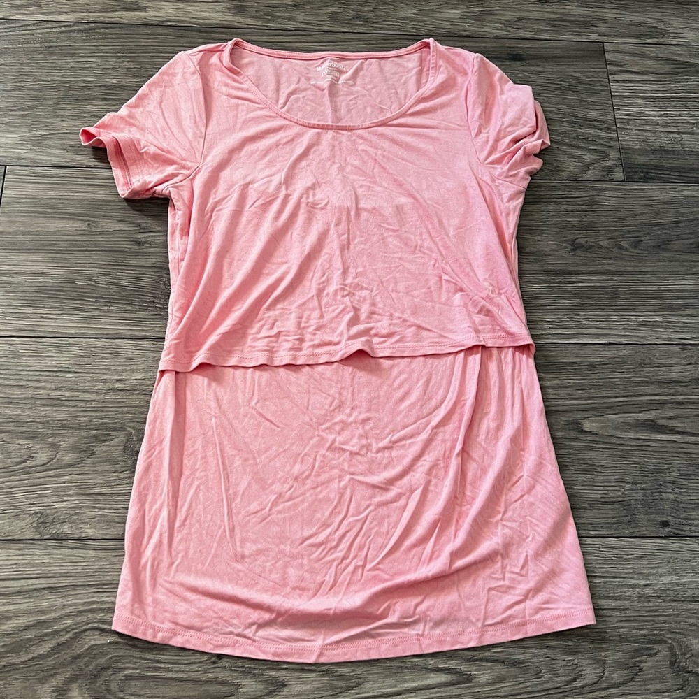 Motherhood maternity nursing shirt